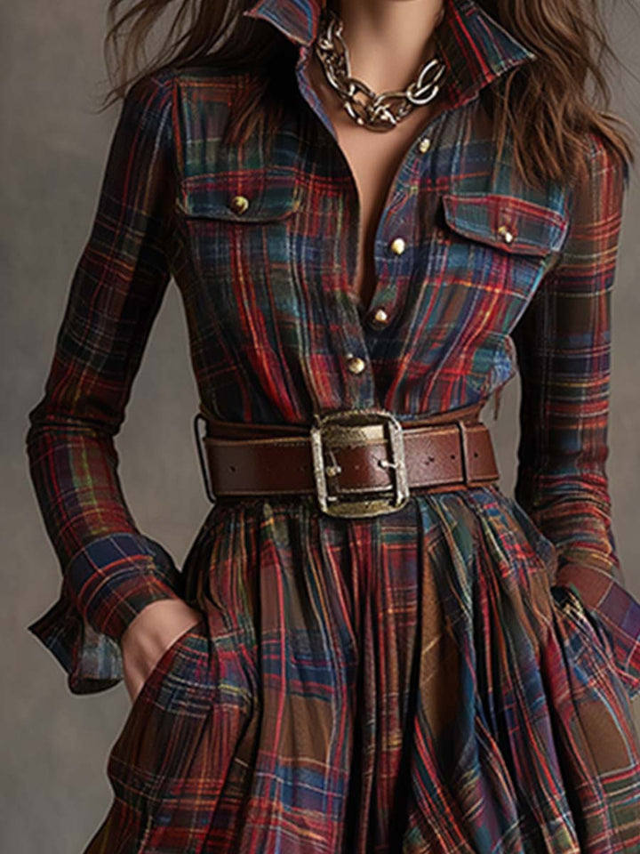 Scarlett | Belted Dress