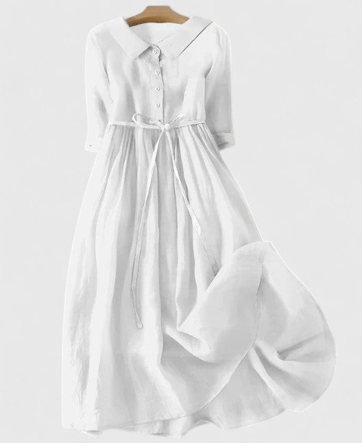 Feminine Floral Wrap Dress